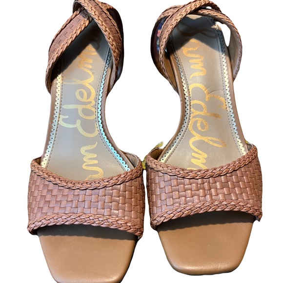 Tan Leather Sam Edelman Sandals W9 - Picture 1 of 12